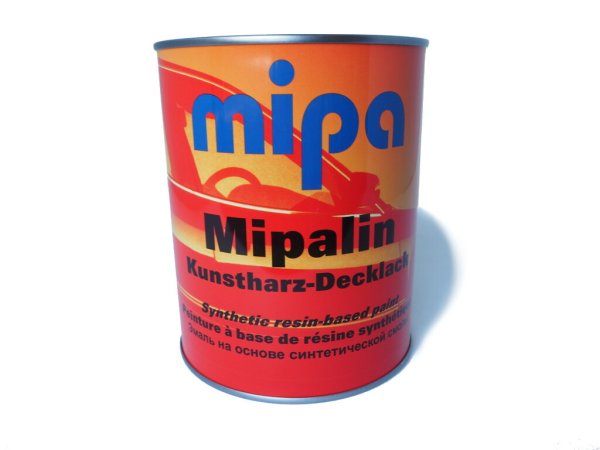 Mipalin RAL 3000 Feuerrot Kunstharz-Decklack 1 Liter