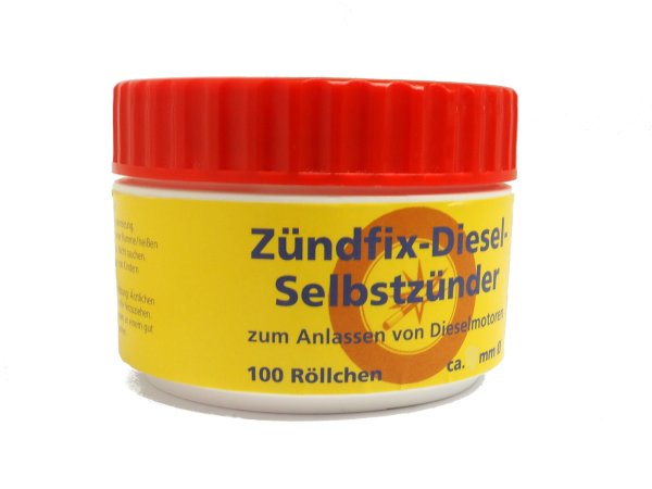 Zündfix 4 mm (100 Stück/Dose)