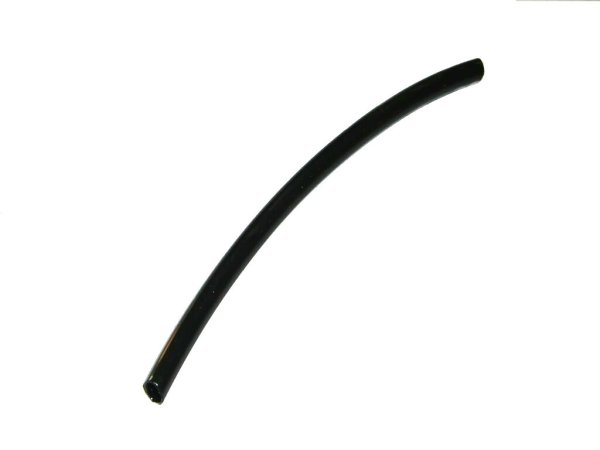 Lackschlauch schwarz glänzend 3 mm