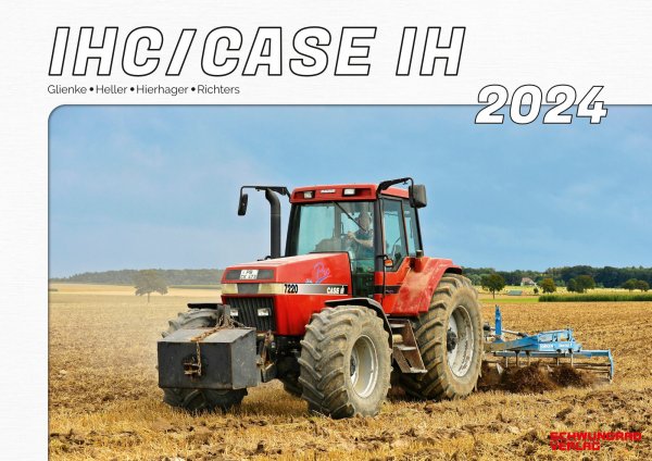 Kalender 2024 – IHC/Case IH-Schlepper im Einsatz