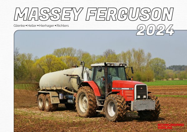 Kalender 2024 – Massey Ferguson-Schlepper im Einsatz