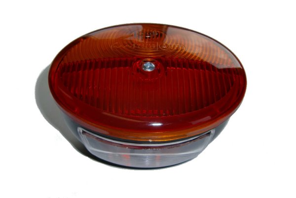 Bremsschlusslicht Allgaier oval mit Kennzeichenbeleuchtung